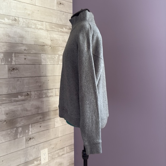 TNA Cotton Blend Oversized Grey Sweatshirt - Picture 8 of 8